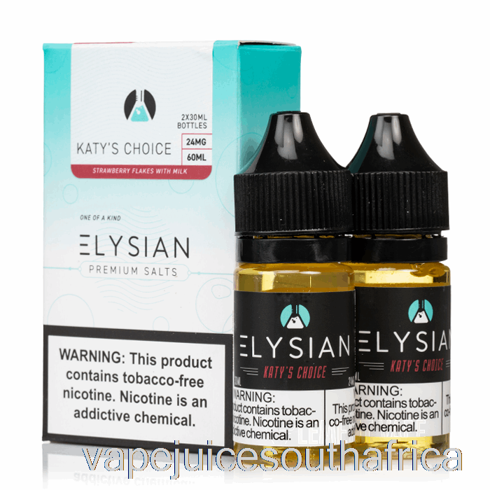 Vape Pods Katy'S Choice - Elysian Salts - 60Ml 24Mg